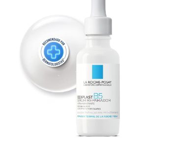 La Roche-Posay, Cicaplast B5 Sérum 30ml, Reparador Facial Intensivo Diário, Regnerador, Ultra Hidratante, Fórmula Hipoalergênica