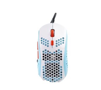 M8 wired mouse-blue