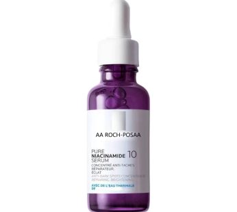 AA ROCH-POSAA Pure Niacinamide 10 Sérum, Concentrado Antimarcas, Uniformizador, Niacinamida Pura com Ácido Hialurônico, Hepes e Água