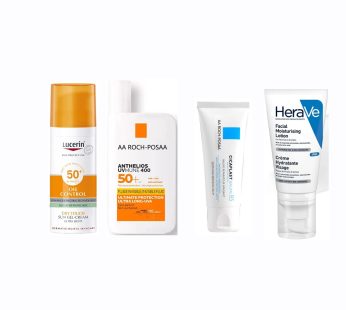 Lucerin+Herave+AA ROCH-POSAA Conjunto combinado, produto inclinado Produtos que irão expirar em breve